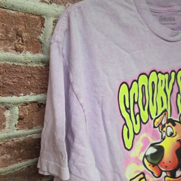 Scooby-Doo Tie Dye T-Shirt | Unisex XL | Purple Short Sleeve Tee | Scooby Snacks - Picture 5 of 5